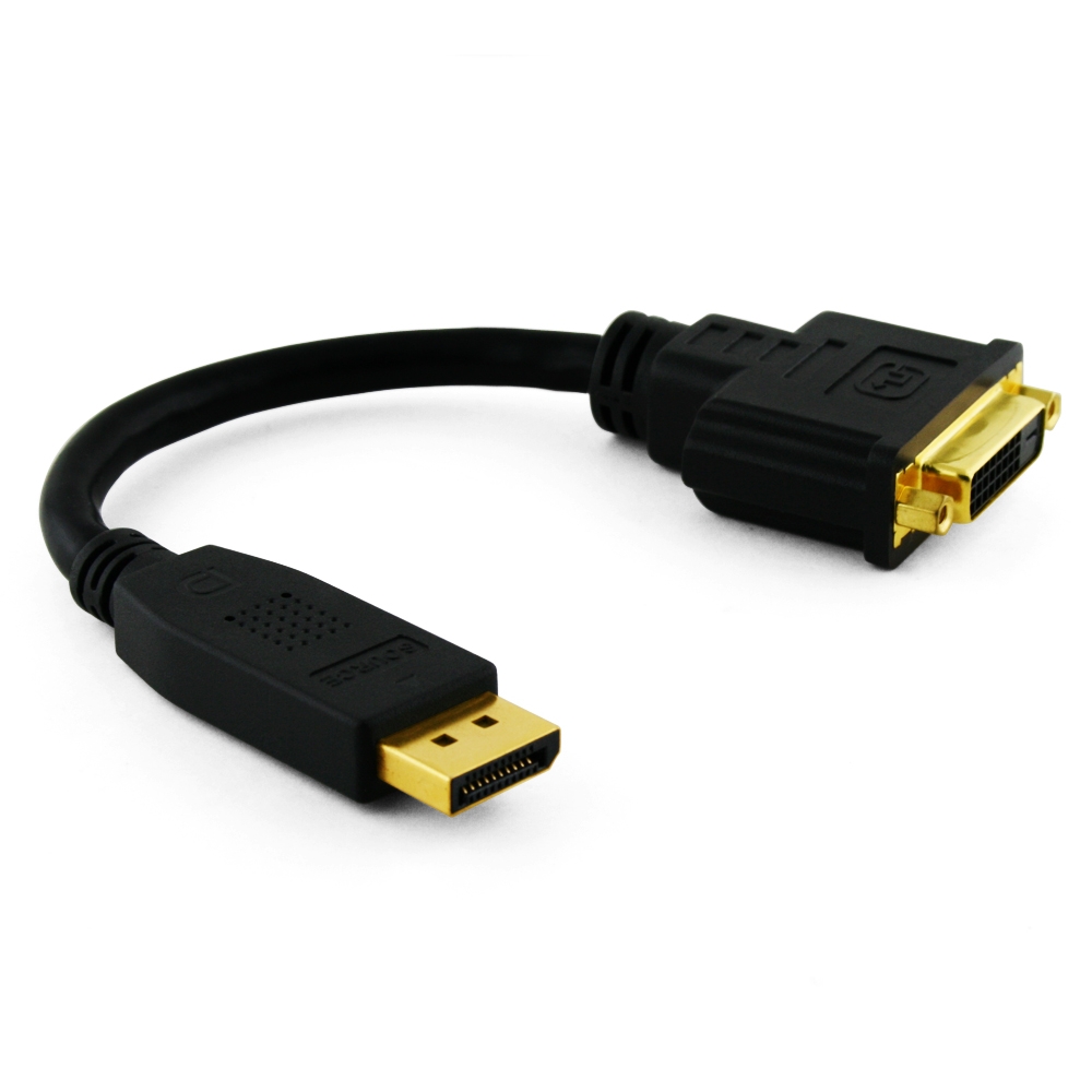 DisplayPort-auf-DVI-Multimode-Kurzkabel 200 mm