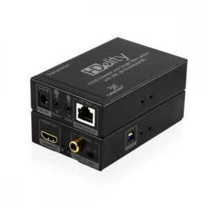 HDelity HDMI-Extender mit bidirektionalem IR ARC (Koax und SPDIF) mit Local Out