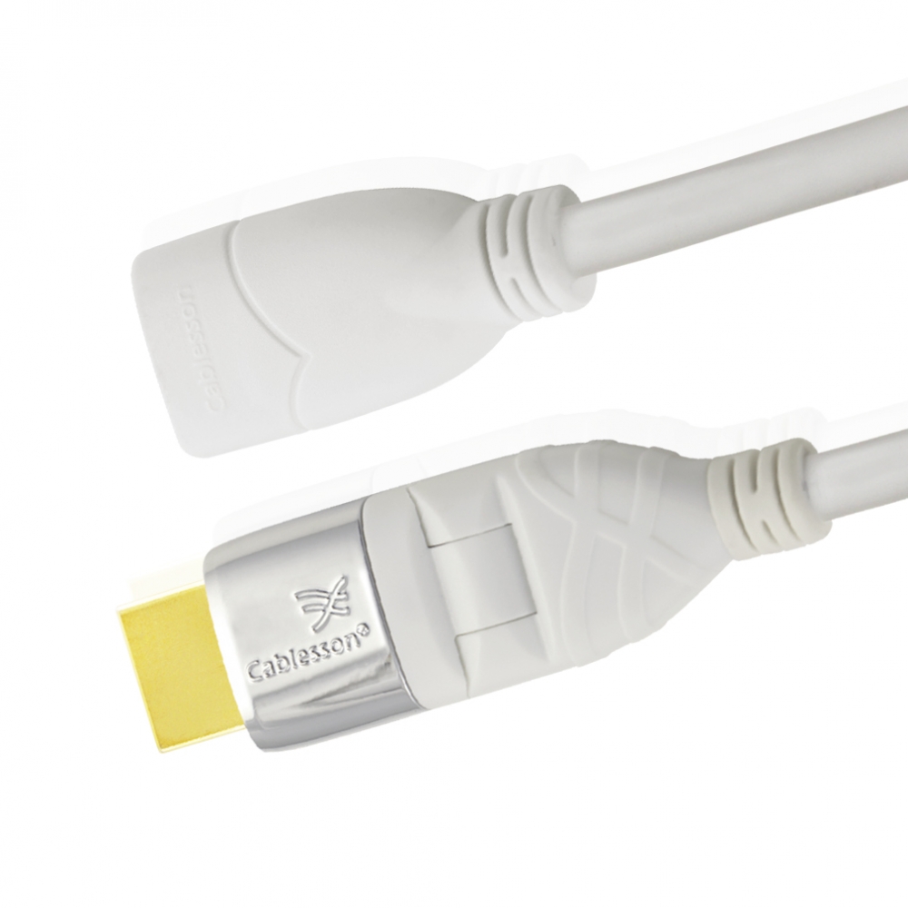 Mackuna Flex Plus High-Speed-HDMI-Verlängerungskabel mit Ethernet