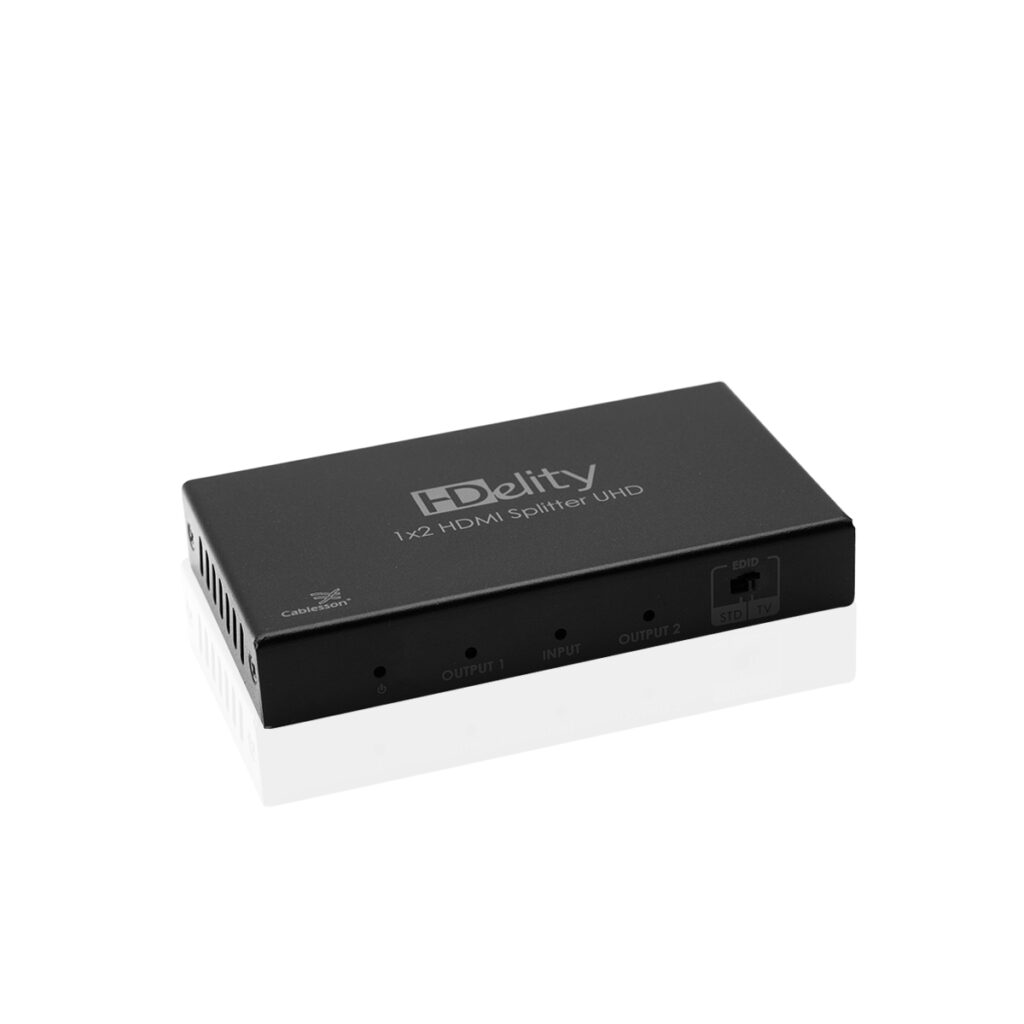 Cablesson HDelity 1×2 HDMI 2.0 Splitter MIT EDID (18G)