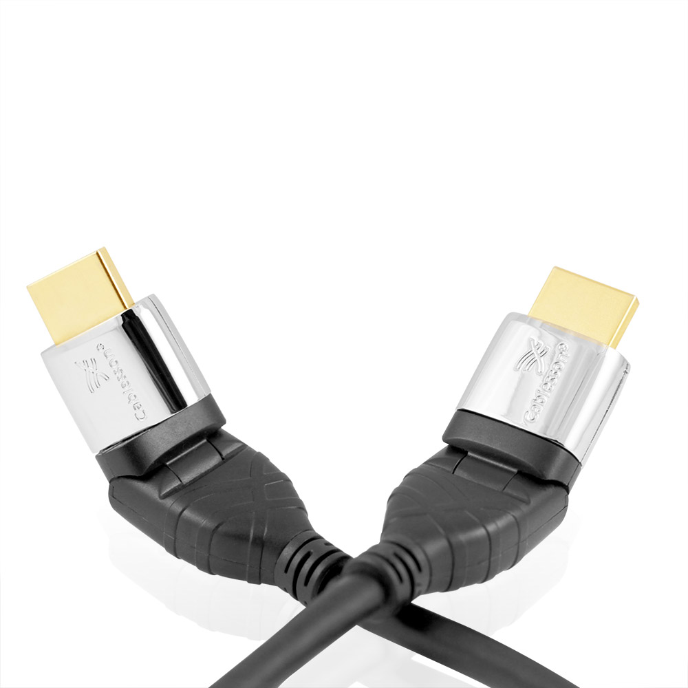 Cablesson Ivuna Flex Plus 0.5m High Speed HDMI Kabel (HDMI Typ A, HDMI 2.1/2.0b/2.0a/2.0/1.4) – 4K, 3D, UHD, ARC, Full HD, Ultra HD, 2160p, – Bild 5