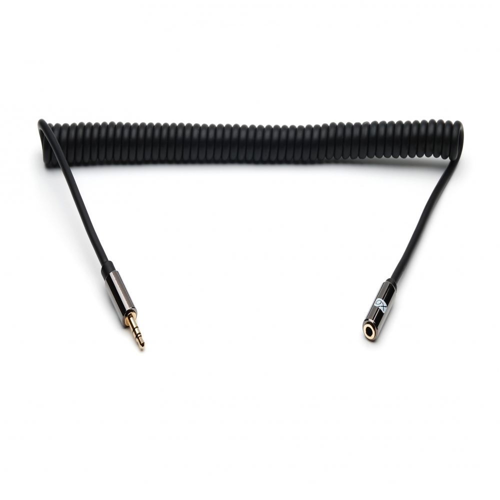 XO – 3,5-mm-Stecker auf Buchse 3 m Schwarz