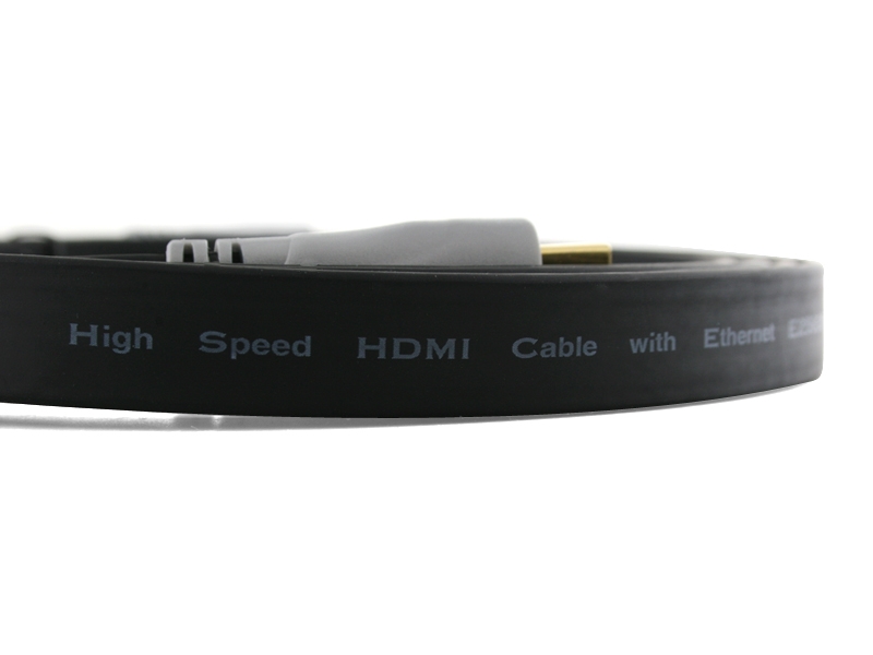 Premium 2m Flaches High Speed HDMI-Kabel mit Ethernet – Bild 3