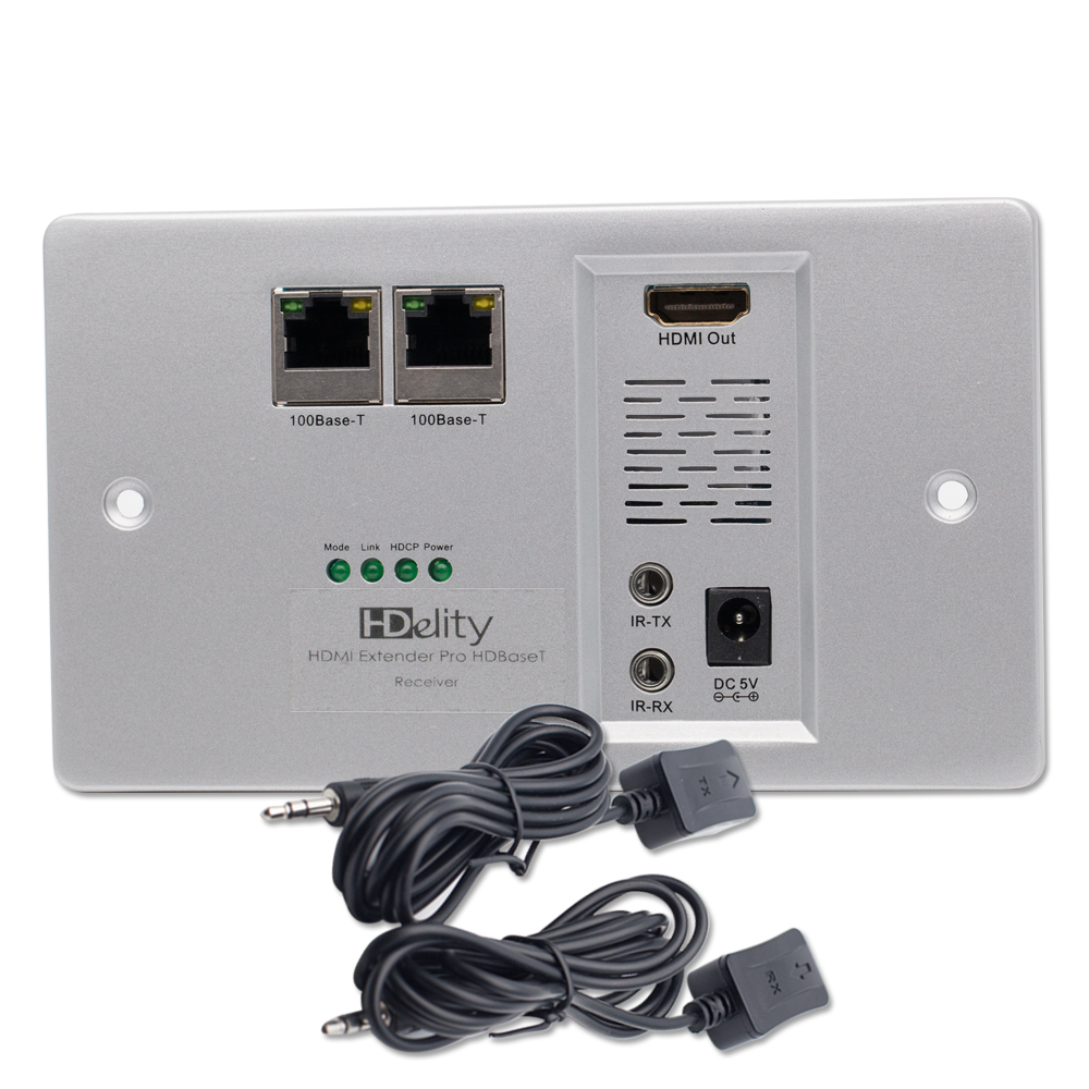 Cablesson HDelity HDBaseT Wandplatte (100 m mit Ethernet)