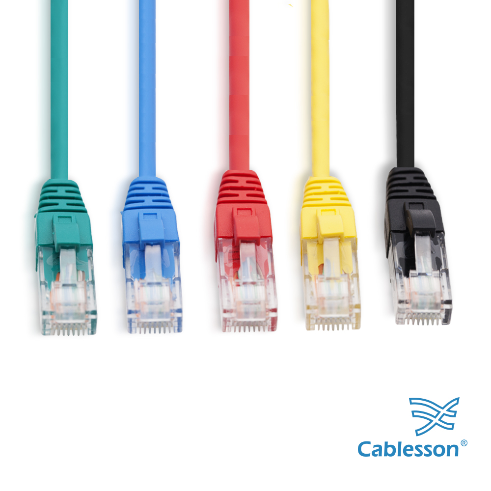 Cablesson Cat5E 5er-Pack UTP + Kabelbinder 1 m – Bild 5