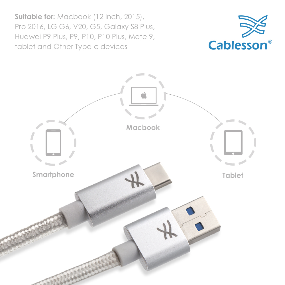 Cablesson Maestro USB C auf USB A (3.0) 0,5 Meter – Bild 3