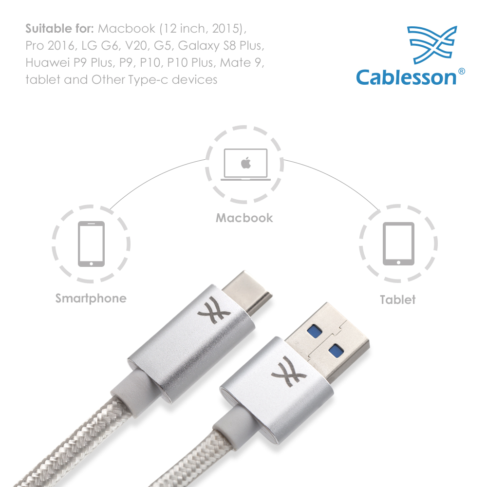 Cablesson Maestro USB C auf USB A (3.0) 1 Meter – Bild 3