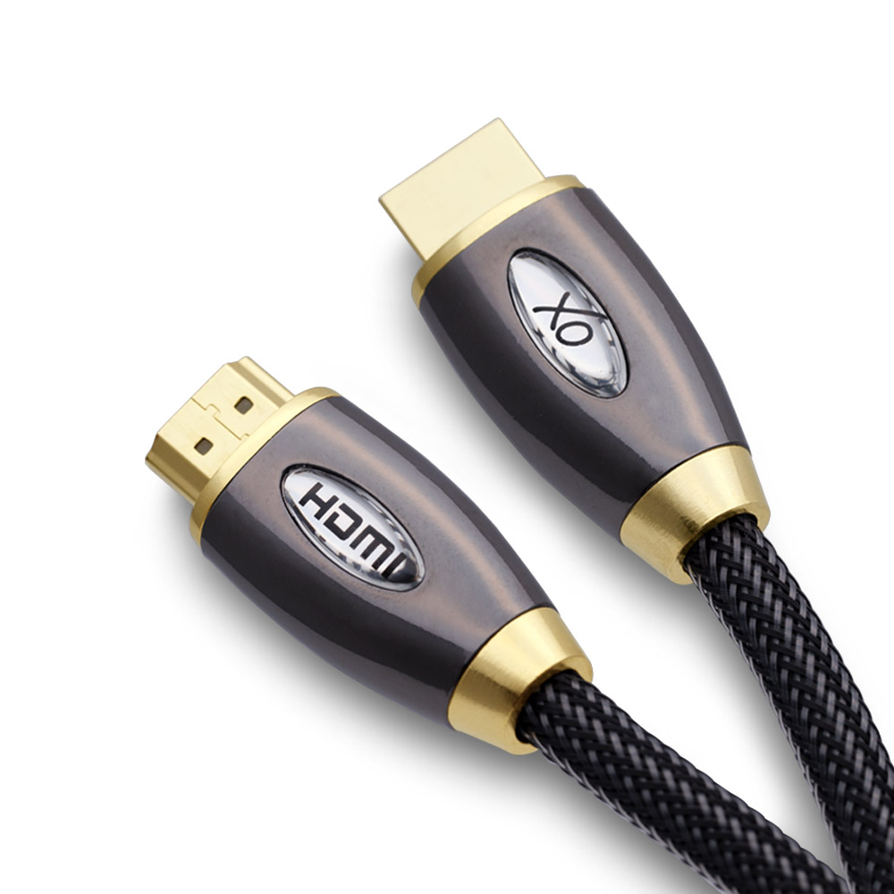XO HDMI-Kabel, (2 m, V 1.4, 15,2 Gbit/s, 1080p, vergoldete Kontakte) (Single item)