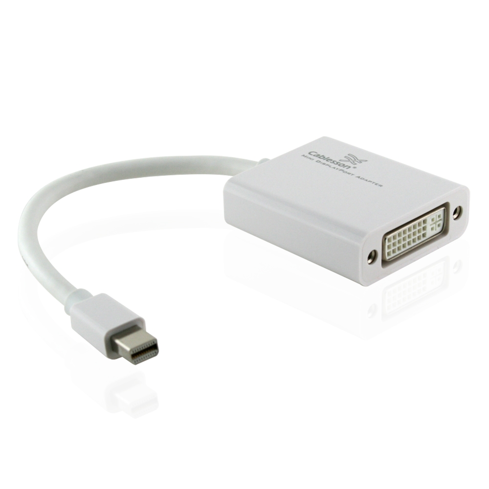Apple Mini DisplayPort auf DVI Adapter / Konverterkabel von Cablesson (Einzelartikel)
