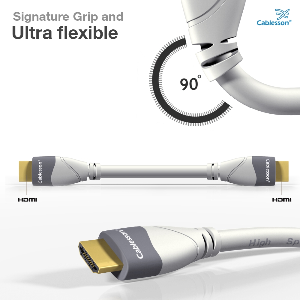 MacKuna High Speed mit Ethernet 1,5 m HDMI-Kabel – Bild 3