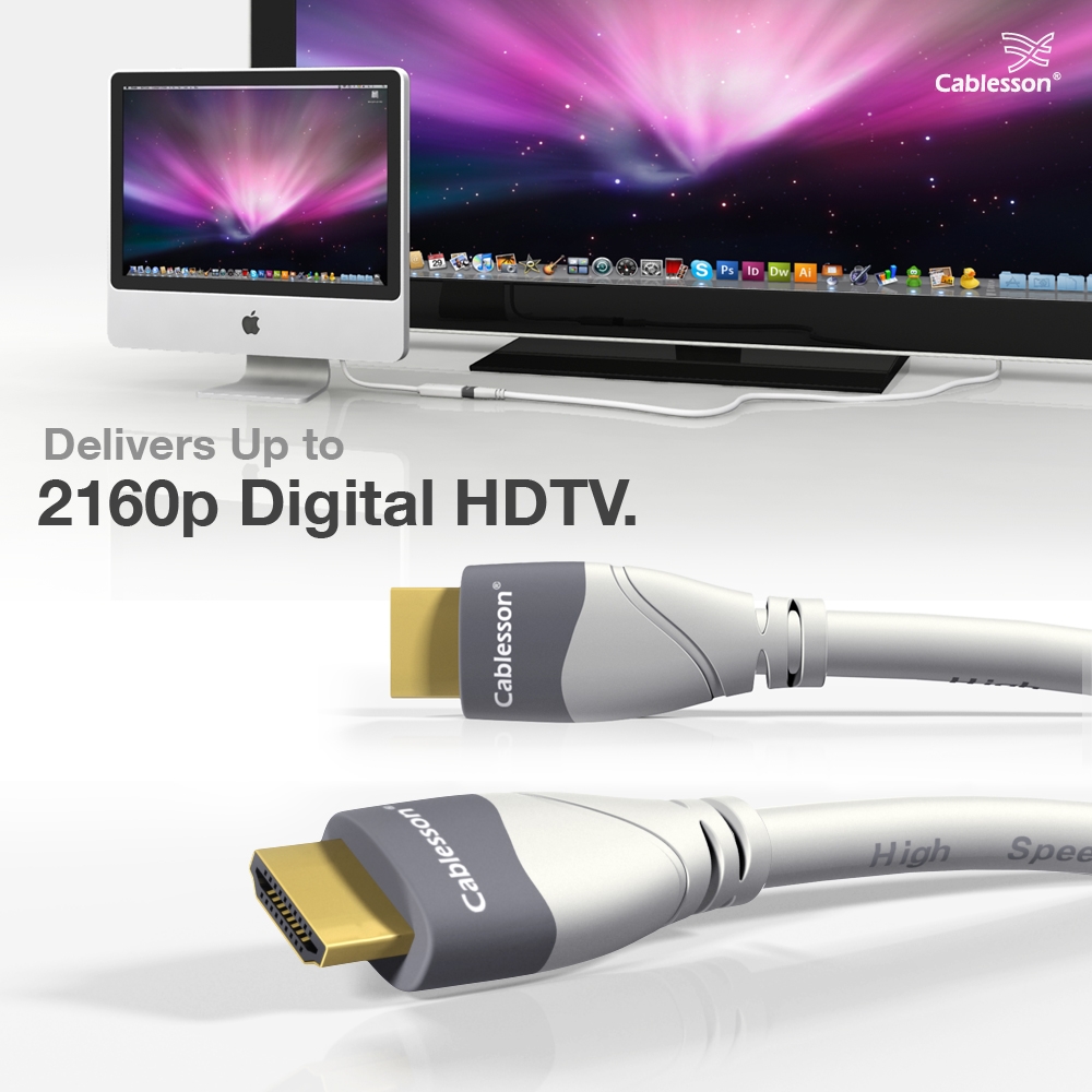 MacKuna High Speed mit Ethernet 1,5 m HDMI-Kabel – Bild 4