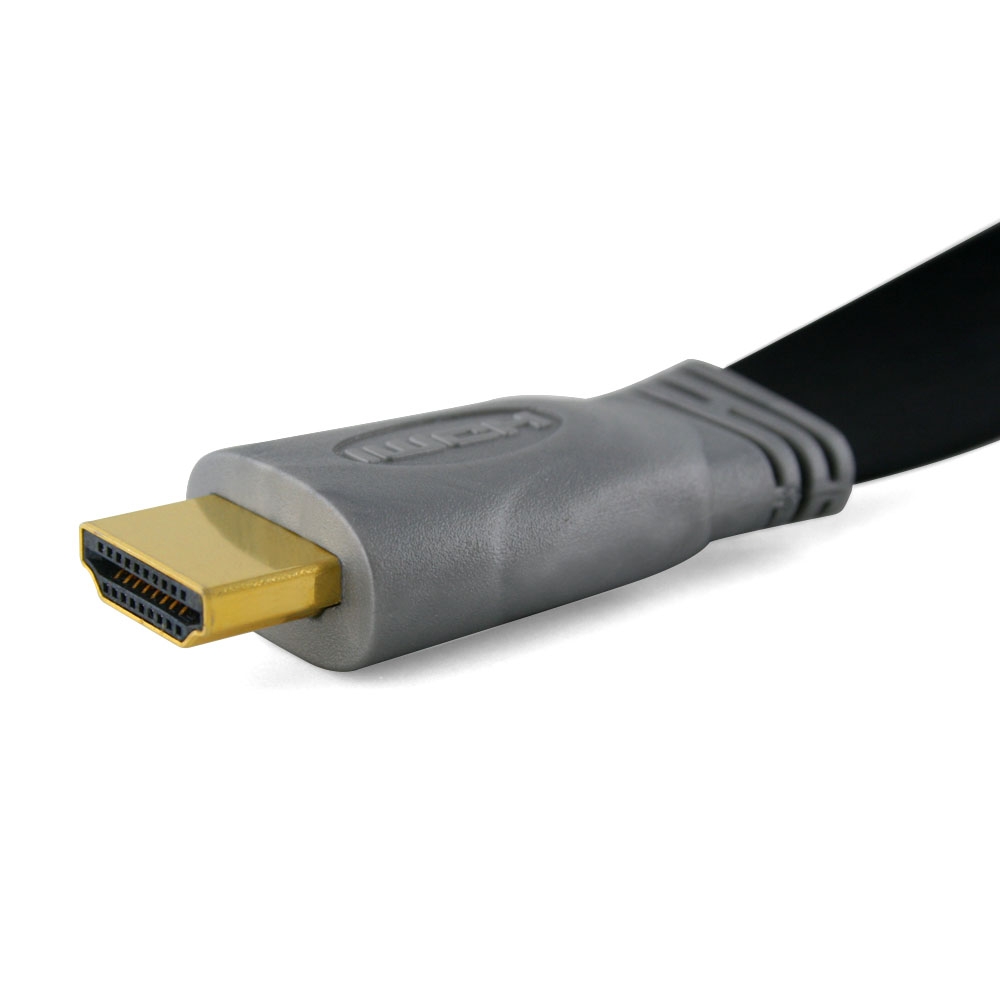 Premium 1 m Flaches High-Speed-HDMI-Kabel mit Ethernet – Bild 4