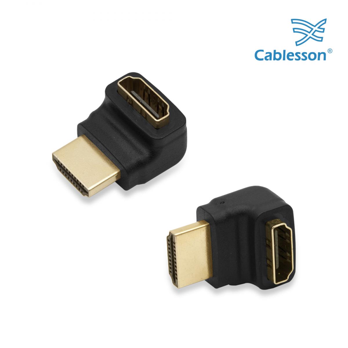 Cablesson gewinkelter HDMI-Adapter 270 Grad – Bild 5