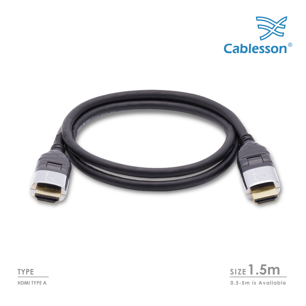 Ivuna Flex Plus 1,5 m High-Speed-HDMI-Kabel mit Ethernet – Bild 2