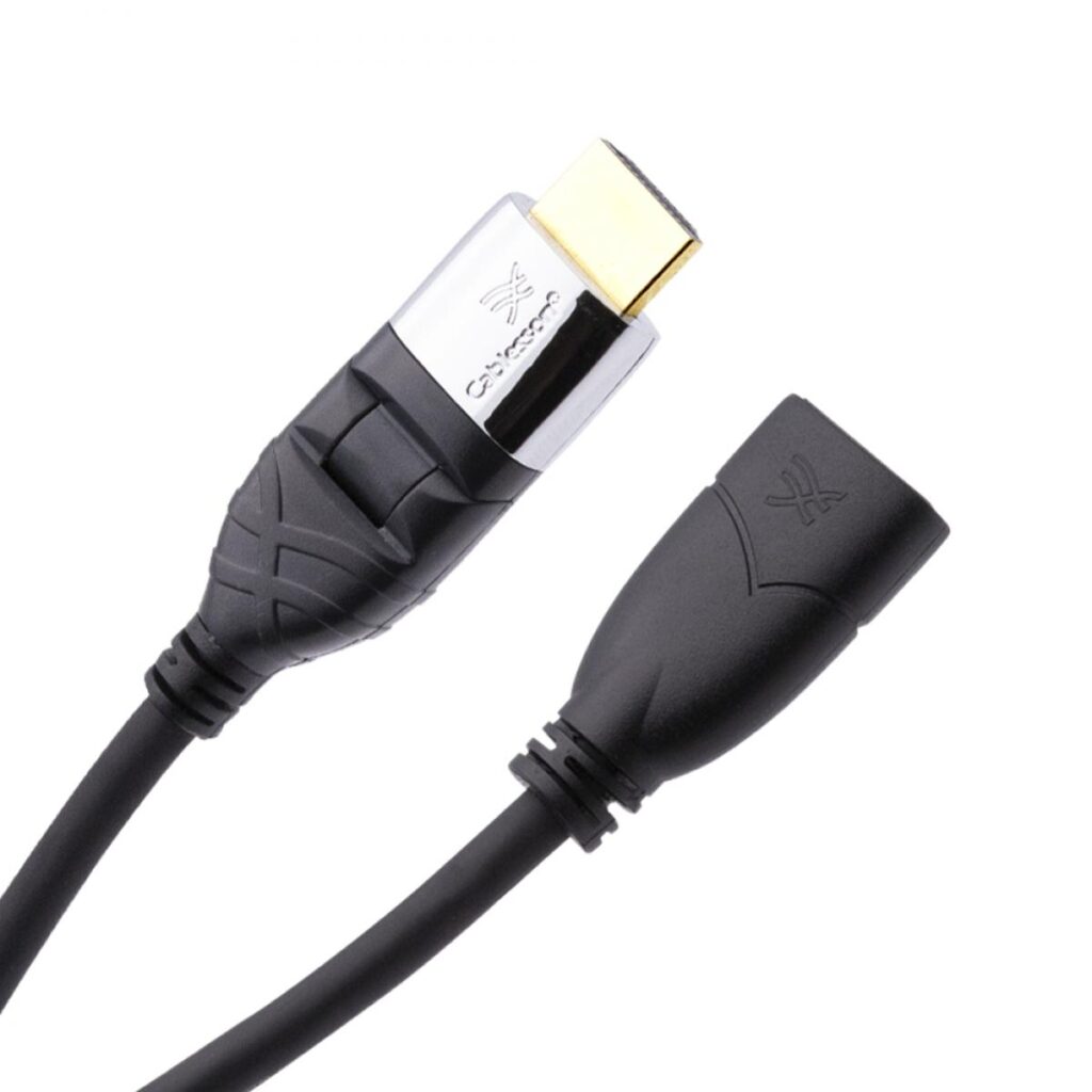 Ivuna Flex Plus 1 m High-Speed-HDMI-Verlängerungskabel mit Ethernet