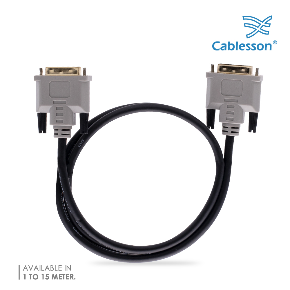 Cablesson DVI-Stecker auf DVI-Stecker 2 Meter – Bild 2