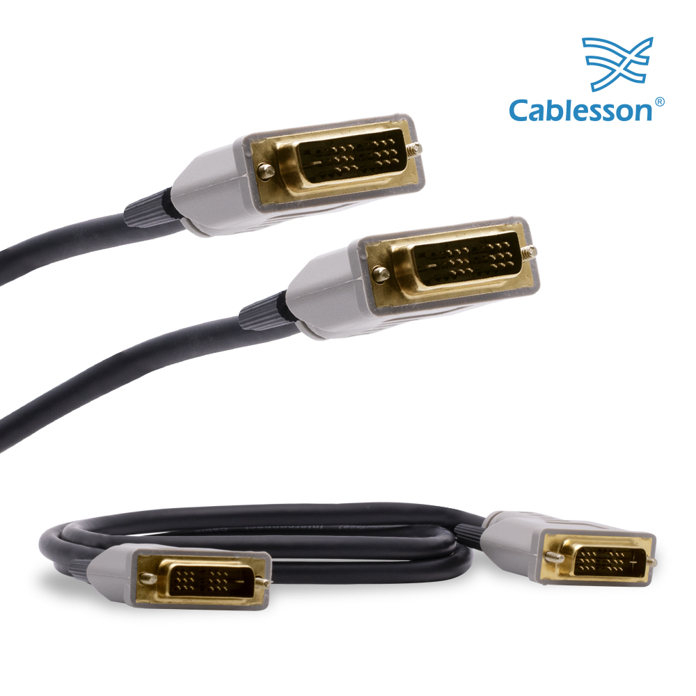 Cablesson DVI-Stecker auf DVI-Stecker 2 Meter – Bild 5