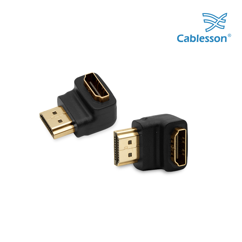 Cablesson gewinkelter HDMI-Adapter 90 Grad – Bild 5