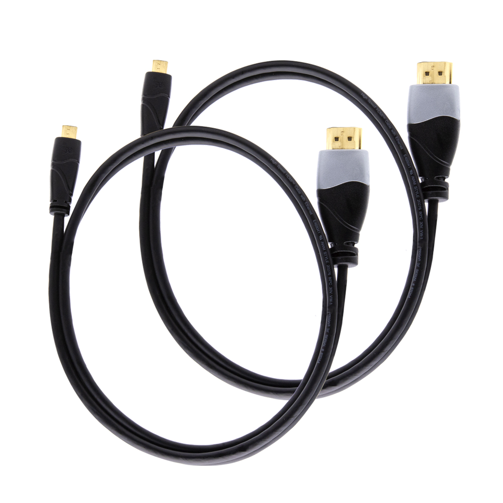 2er-Pack Ivuna Micro-HDMI-Kabel (1.5m) – 102960