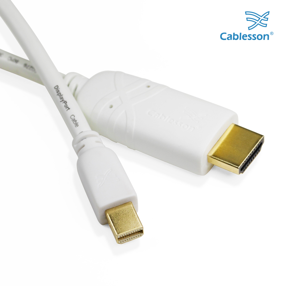 2er-Pack Mini-DP-auf-HDMI-Kabel (Stecker) (3 m) Einzelartikel im Bundle – Bild 3