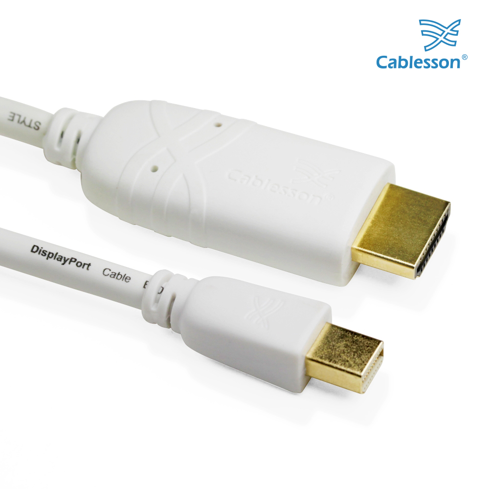 2er-Pack Mini-DP-auf-HDMI-Kabel (Stecker) (3 m) Einzelartikel im Bundle – Bild 2