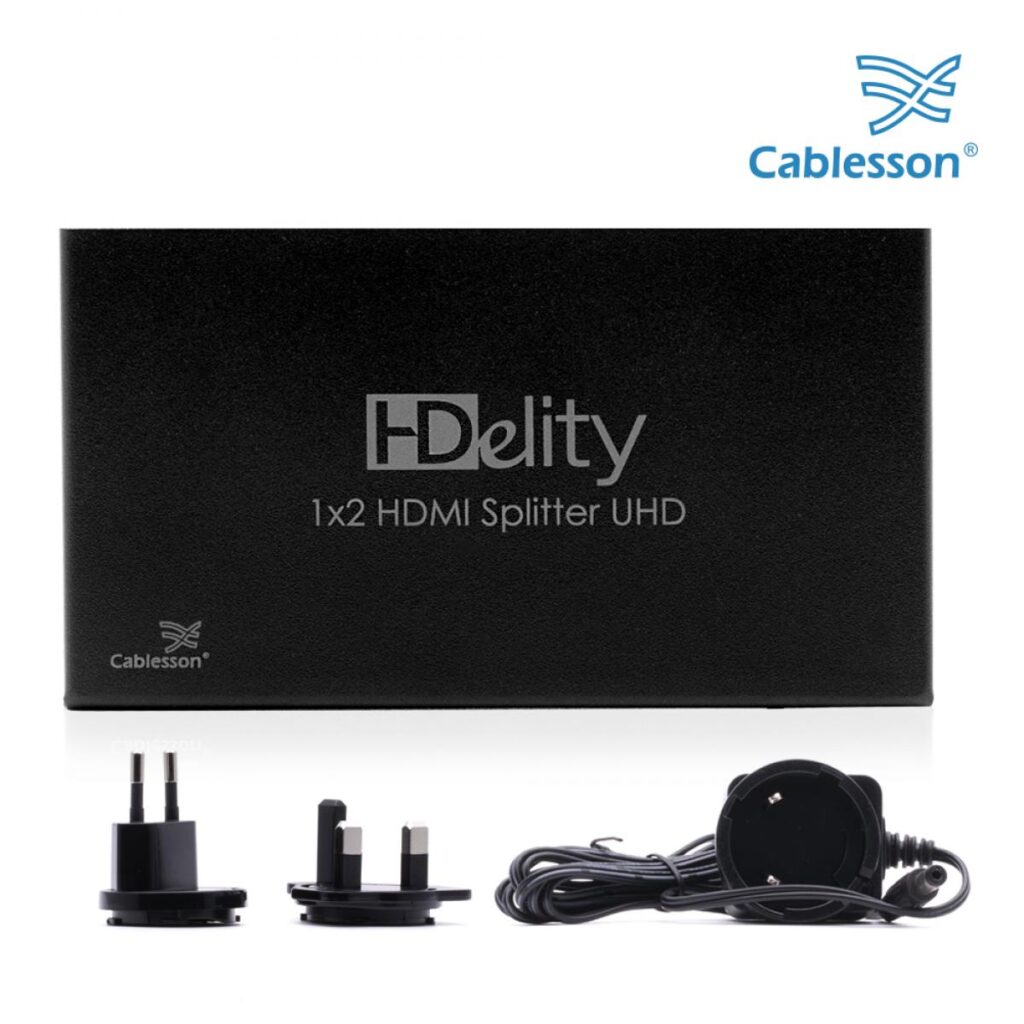 Cablesson 1×2 HDMI 2.0 Splitter MIT EDID (18G) (Einzelartikel)