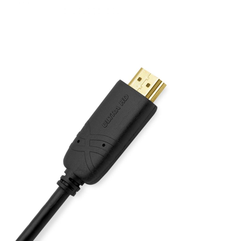 Cablesson – Mini-DisplayPort-1.2-auf-HDMI-Stecker Kabel 3M (4k – 60Hz) – Schwarz (Einzelartikel)