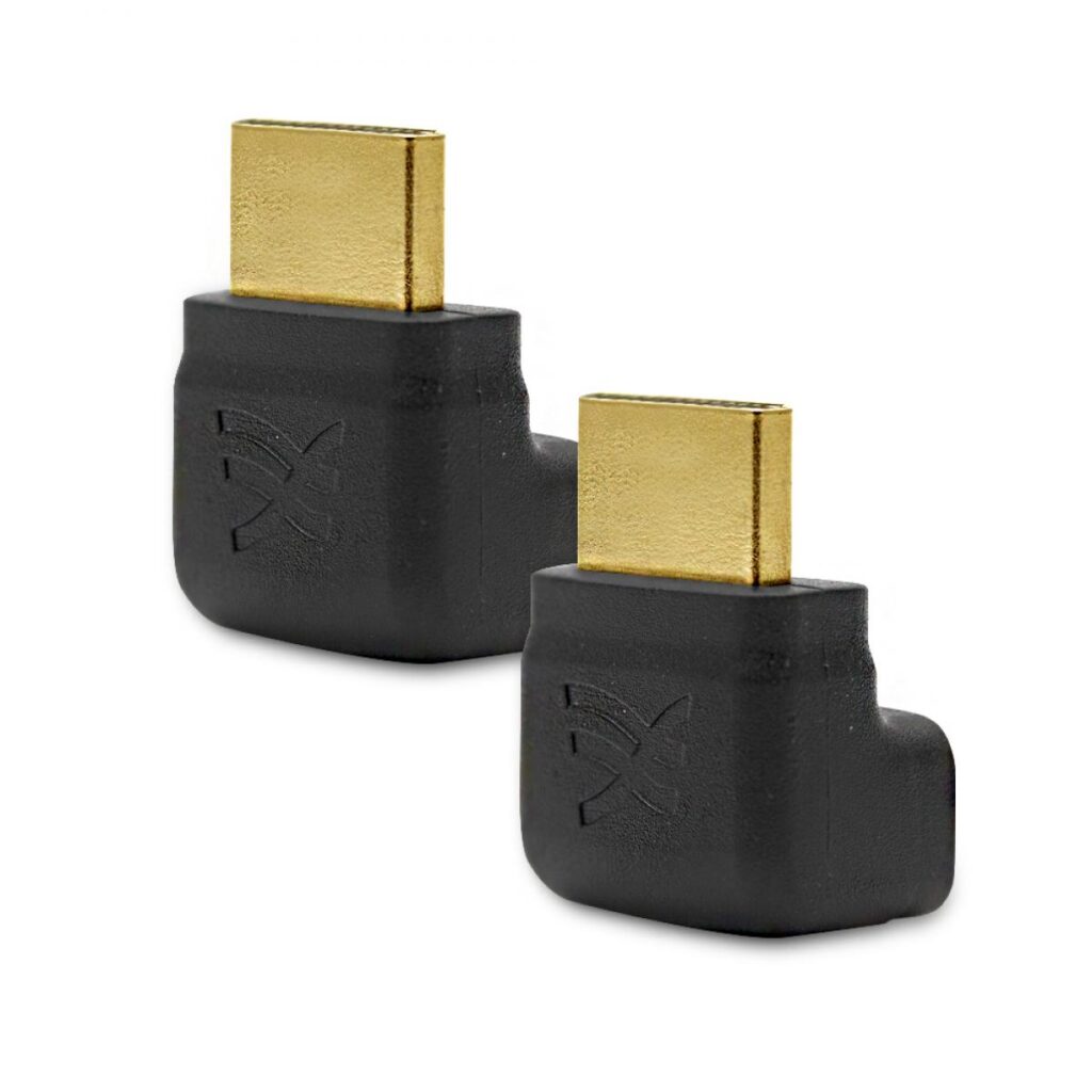 2er-Pack Cablesson gewinkelter 90-HDMI-Adapter