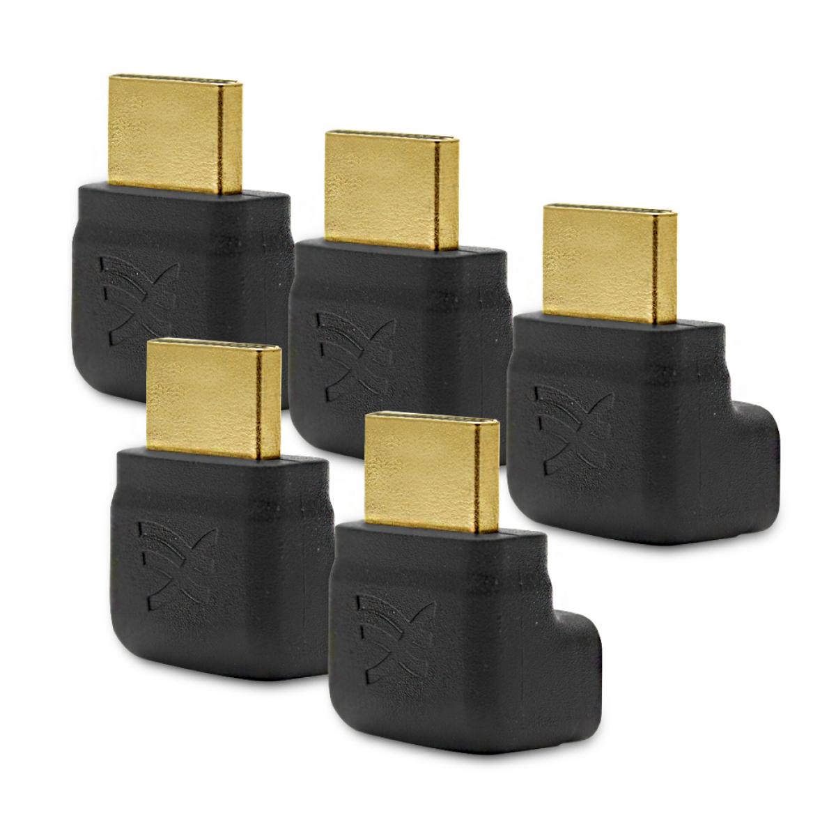 5er-Pack Cablesson gewinkelter 90-HDMI-Adapter – Bild 4