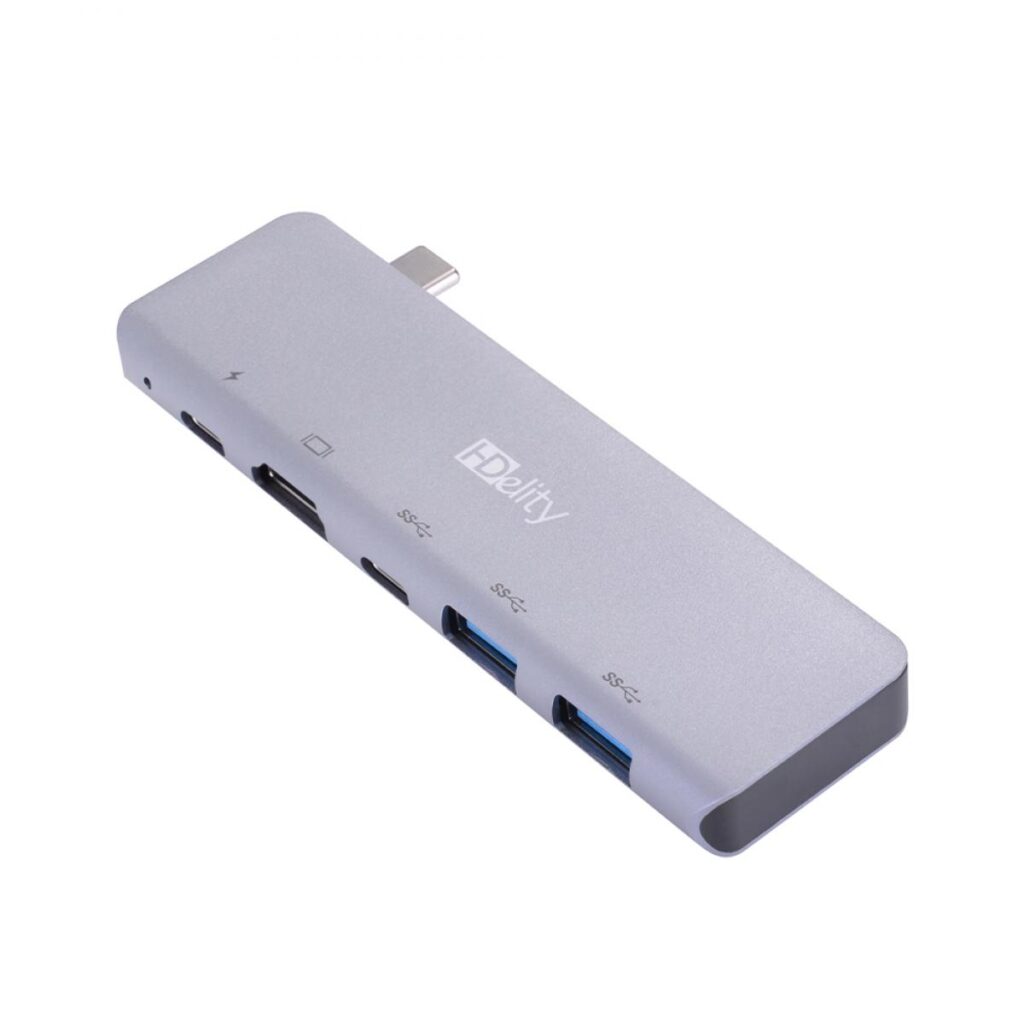HDelity Typ-C-Stecker auf 2*USB 3.0+HDMI+ PD-Ladeadapter