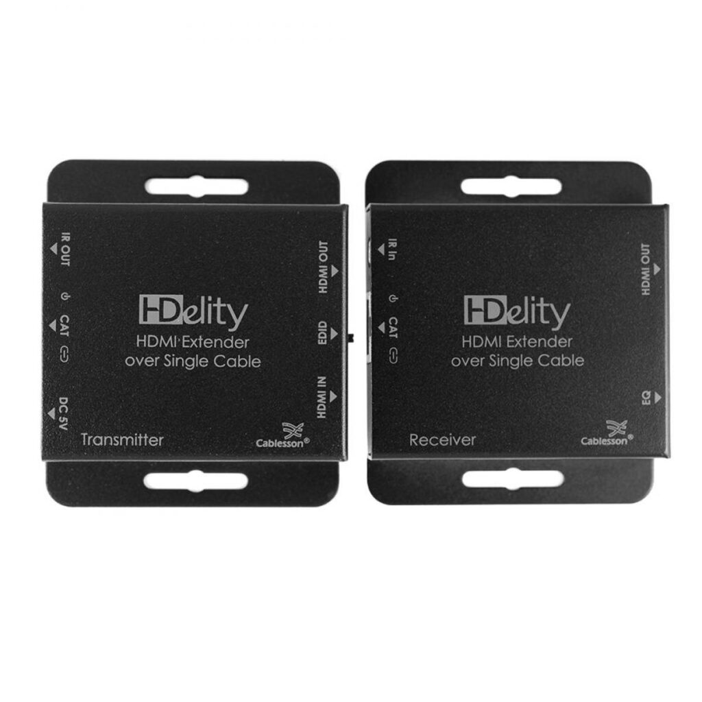Cablesson HDElity HDMI 3D Extender Single Cat5/6 (Bi-Directional IR) mit Local Out – 1080p Full HD (50m) / 720p – unterstützt 3D, 4k, Full