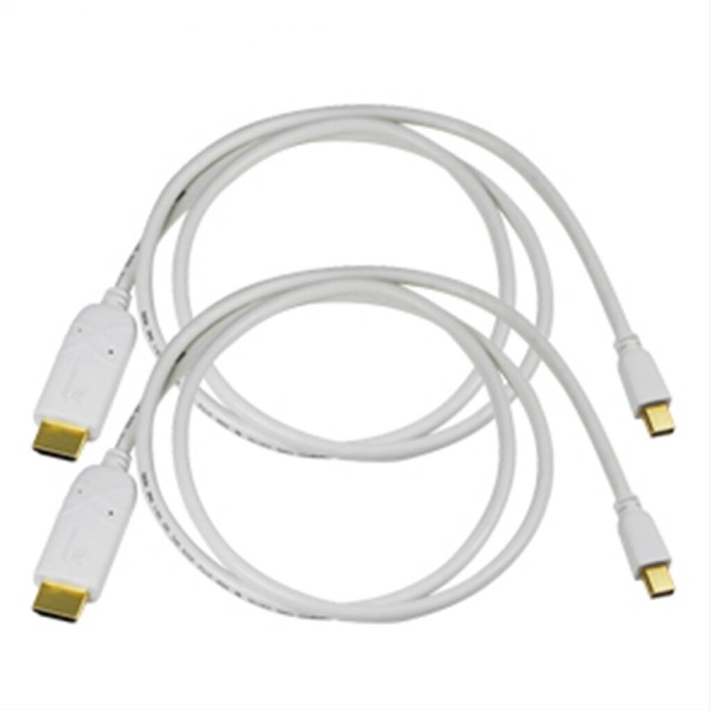 2er-Pack Mini-DP-auf-HDMI-Stecker Kabel (1m)