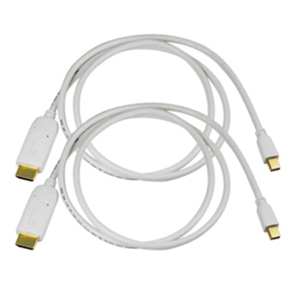 2er-Pack Mini-DP-auf-HDMI-Stecker Kabel (2m)