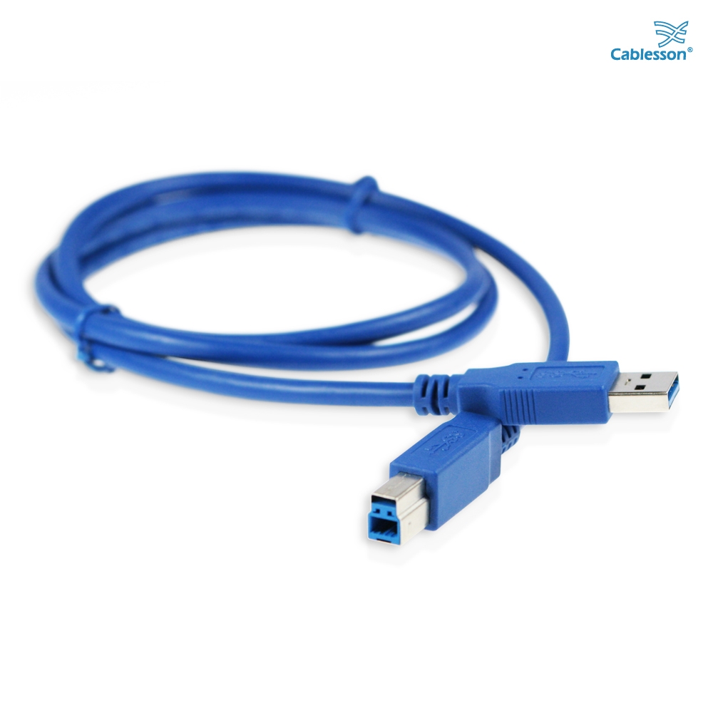 Cablesson USB-Version-3.0-Kabel A-Stecker auf B-Stecker, 1 m – Bild 5