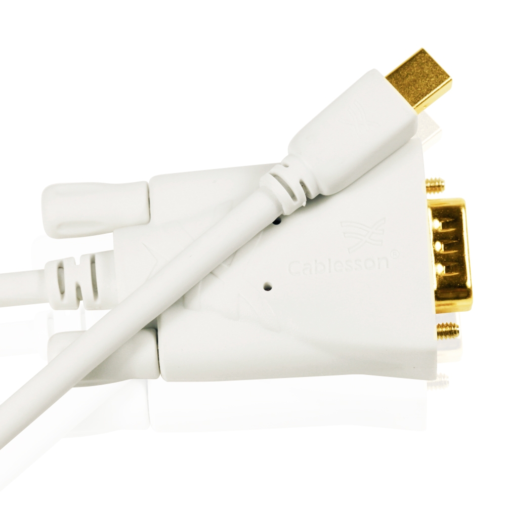 Cablesson – Mini-DisplayPort-Stecker auf VGA-Stecker Kabel 3 Meter – Bild 4