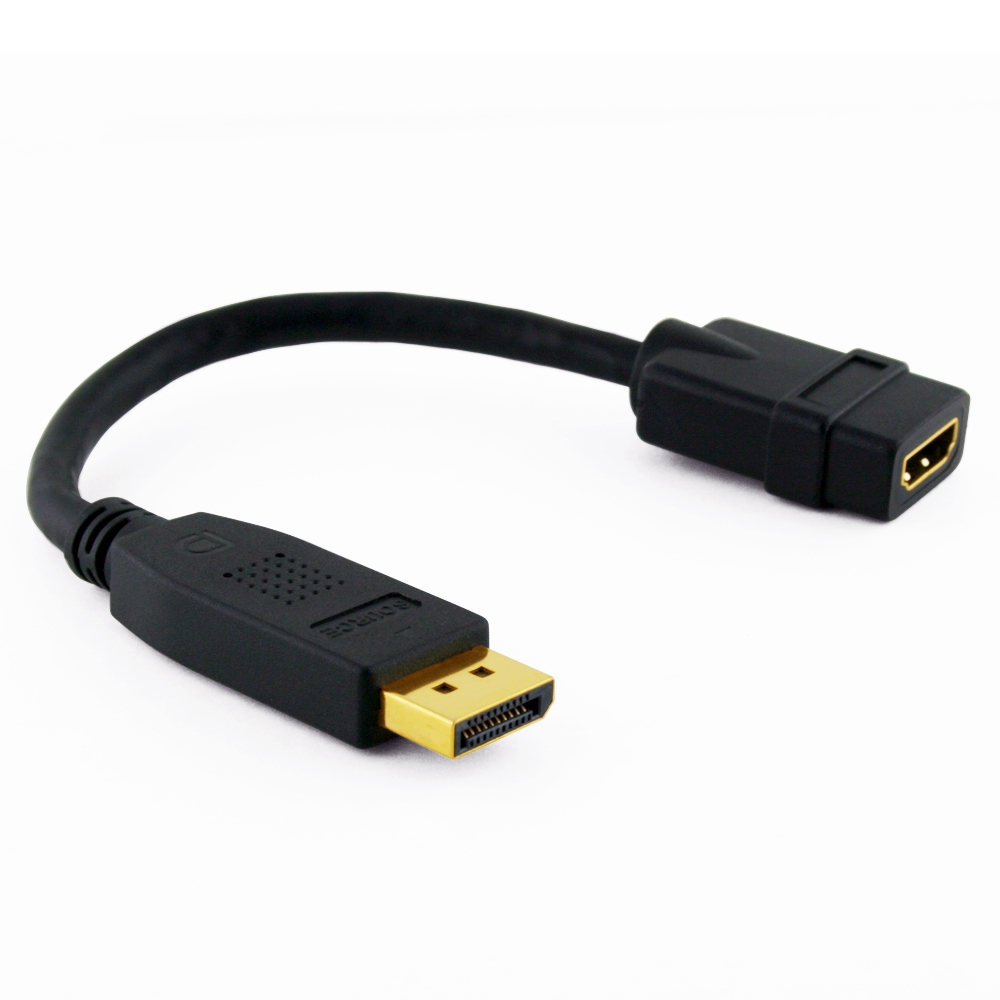 Cablesson DisplayPort-auf-HDMI-Multimode-Kurzkabel 200 mm