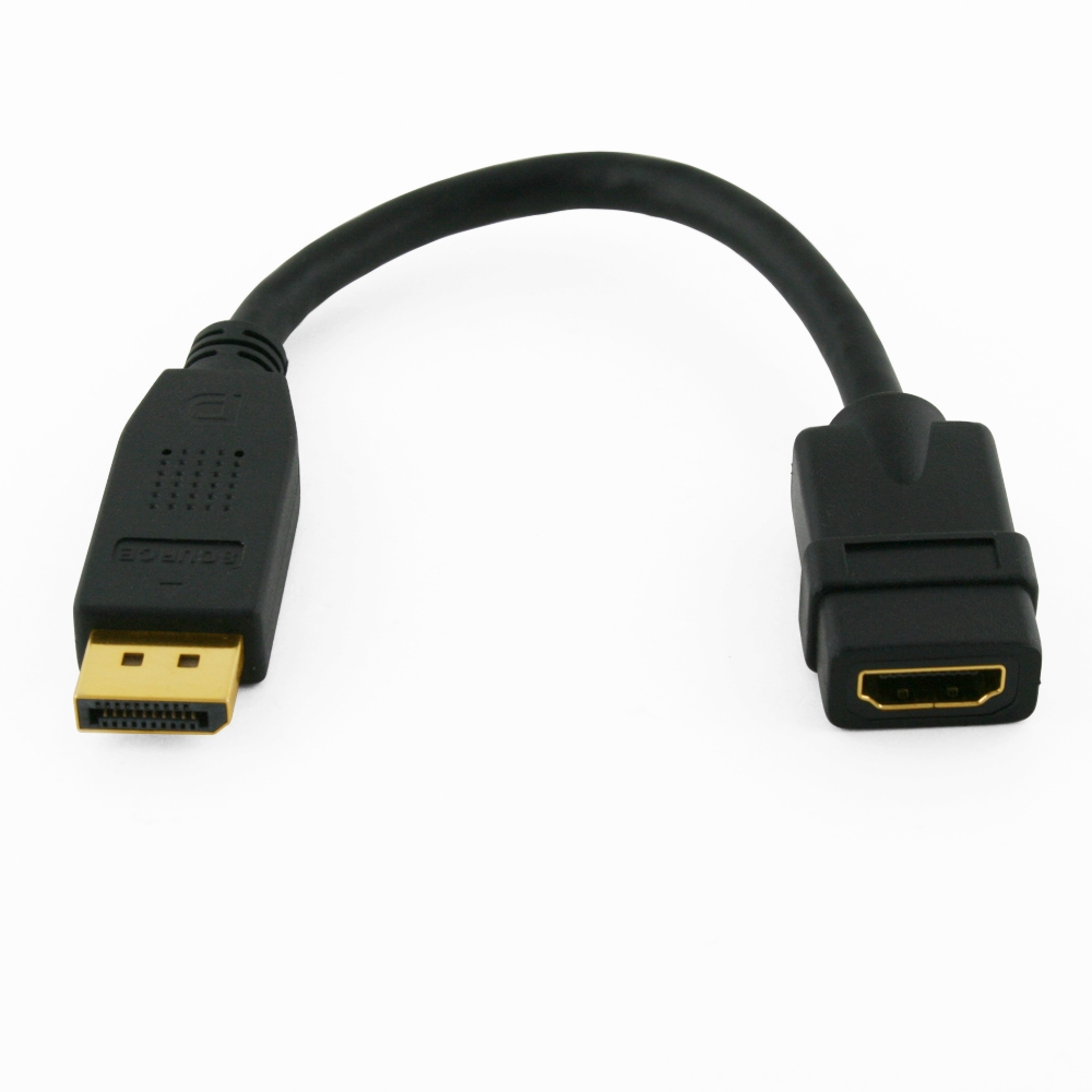 Cablesson DisplayPort-auf-HDMI-Multimode-Kurzkabel 200 mm – Bild 2