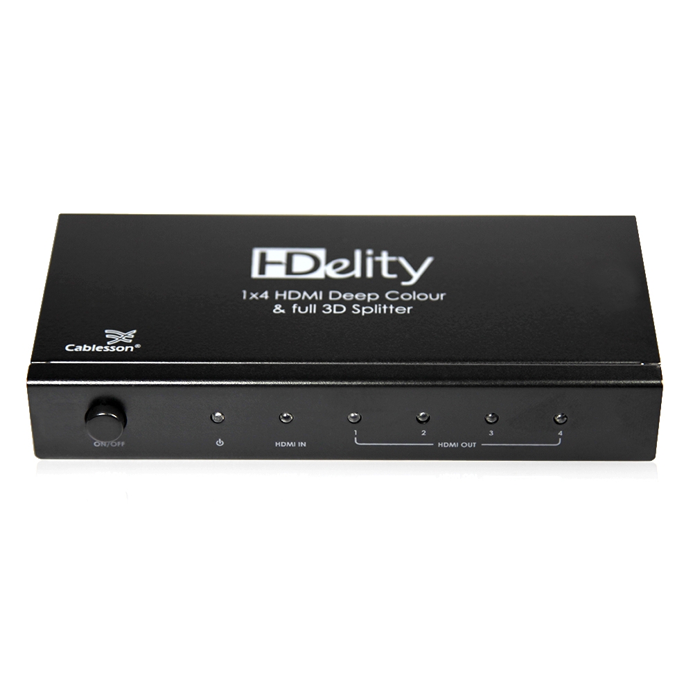 Cablesson 1×4 HDMI Splitter